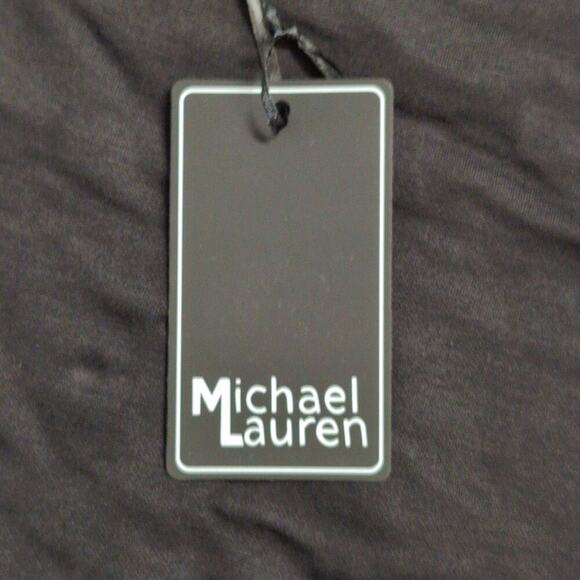 NWT Michael Lauren Black Pearl Embellished Long Sleeve Crew Neck Sweater Size M - Picture 7 of 10